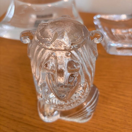 Lindshammar crystal troll sculpture like new