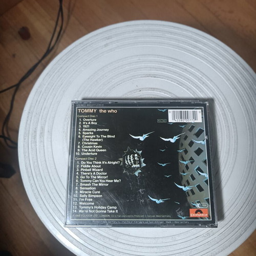 Tommy CD double used, rock opera by The Who