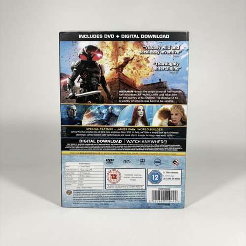 Aquaman DVD sealed with English subtitles