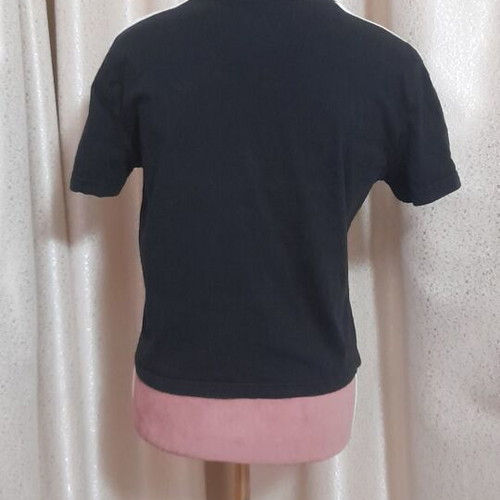 Adidas γυναικείο t-shirt μαύρο με λευκές ρίγες μέγεθος S σαν καινούργιο