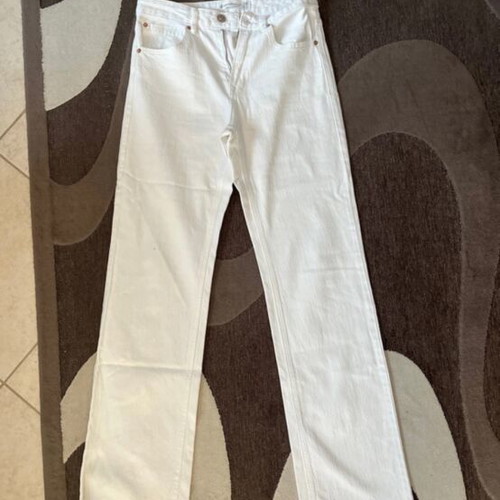 Stradivarius white women's jeans like new, size M 38 10
