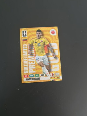 James Rodríguez Limited Edition Football Card New