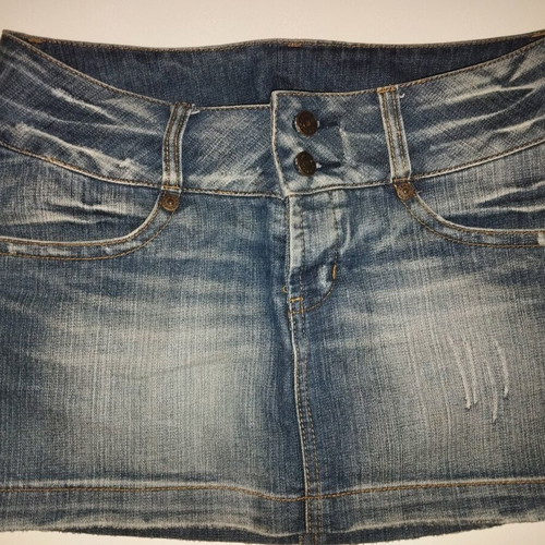 Denim skirt short like new, size M