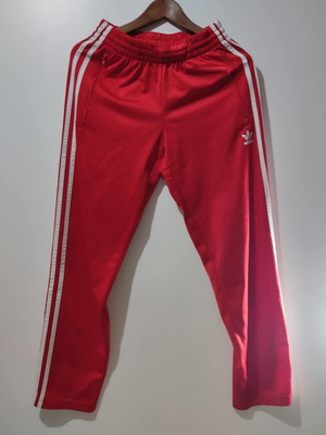 Adidas tracksuit red size Small like new