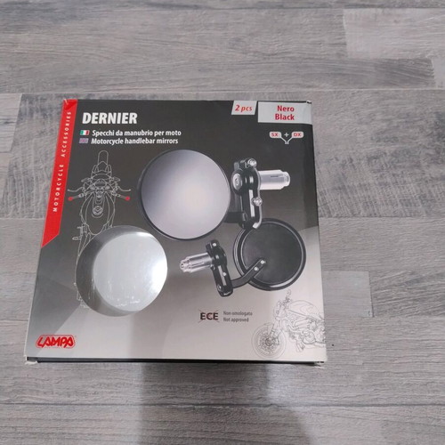 Motorcycle mirrors like new for handlebar ends, street and retro style