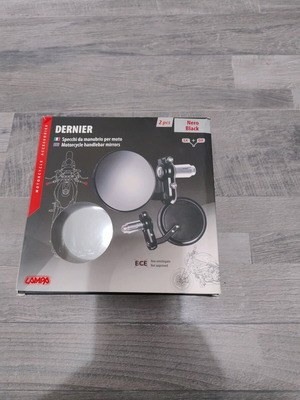 Motorcycle mirrors like new for handlebar ends, street and retro style