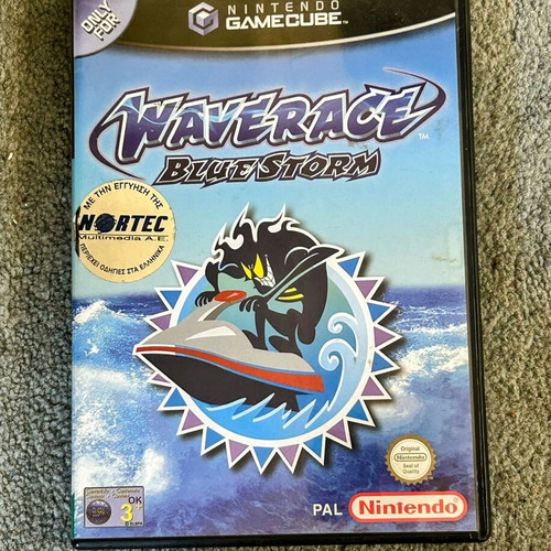 Nintendo GameCube Wave Race Blue Storm game, complete
