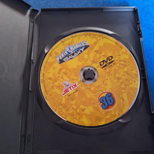 Power Rangers Lost Galaxy DVD No 36 like new, dubbed