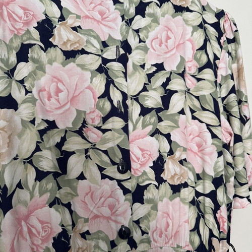 Vintage floral dress like new, colorful, size S
