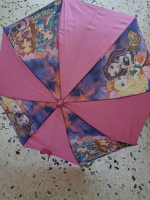Ever After High children's umbrella used with defect