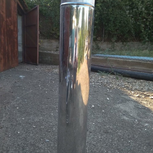 Double wall chimneys with insulation and accessories new