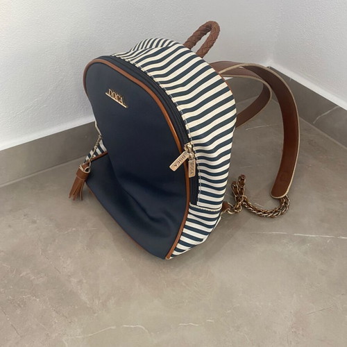 Doca navy backpack used with visible defects
