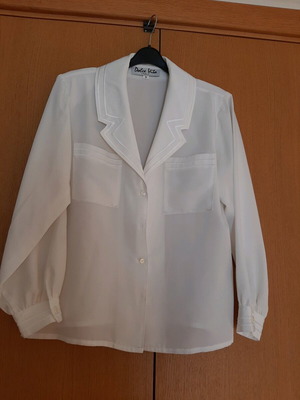 Vintage shirt like new, white, size M