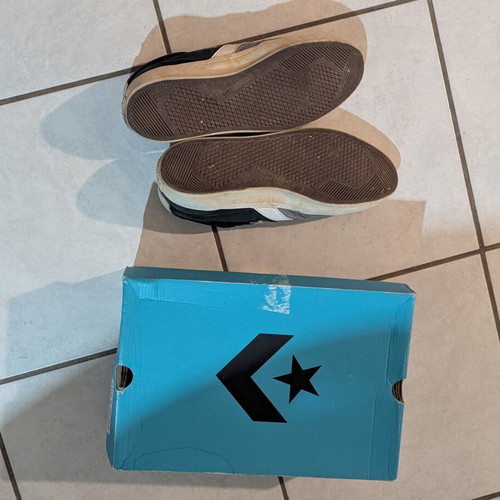 Παπούτσια Converse Courtlandt Ox μεταχειρισμένα, μέγεθος 45, unisex, γκρι πολύχρωμα