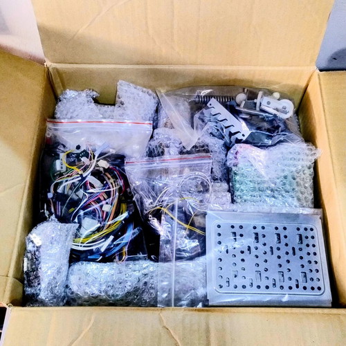 Retro electronic and mechanical parts pack made in Japan like new