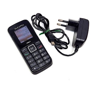 Alcatel One Touch 1010X Κινητό Τηλέφωνο Μαύρο (Unlocked) Classic Βασικό Τηλέφωνο