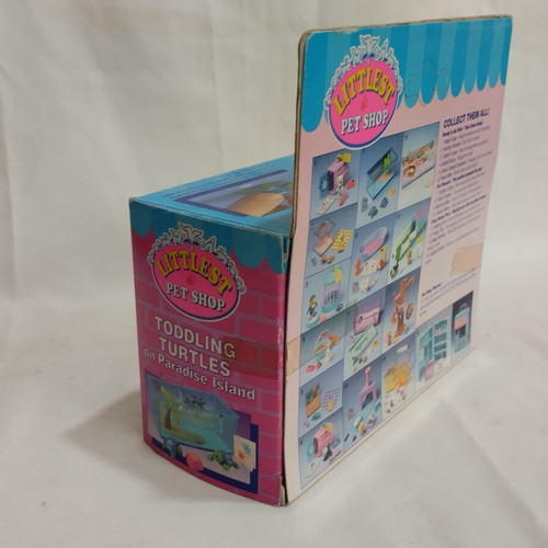 Littlest Pet Shop Toddling Turtles on Paradise Island Kenner 1992 new