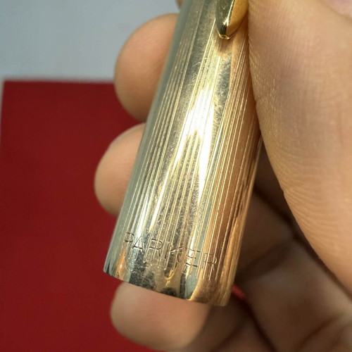 Πέννα Parker vintage μεταχειρισμένη συλλεκτική με φθορά χρόνου