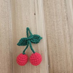 Crocheted cherry like new