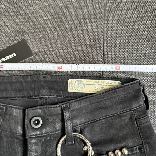 Diesel women's jeans new, size S, black cotton