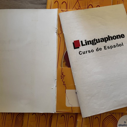 Linguaphone Spanish Language Learning Books with CDs used, set of 9