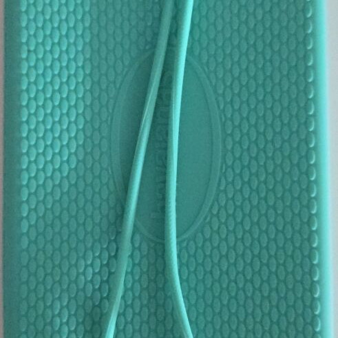 Havaianas Mini Bag turquoise like new, silicone wristlet