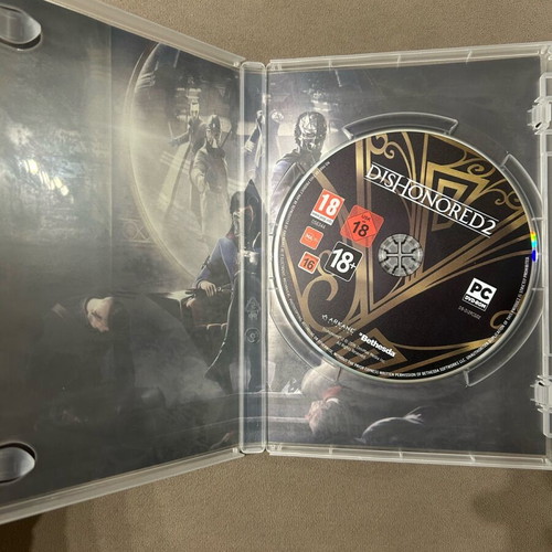 Dishonored 2 PC game used, missing codes
