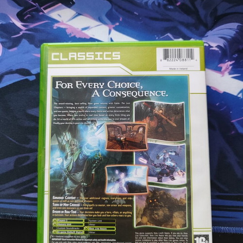 Fable Xbox Original game with manual