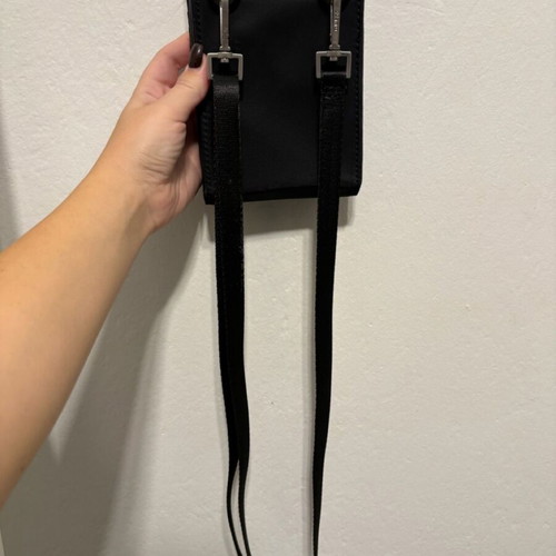 Guess mobile phone pouch with adjustable strap
