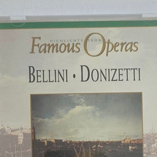 Famous Operas Bellini Donizetti CD used, classical