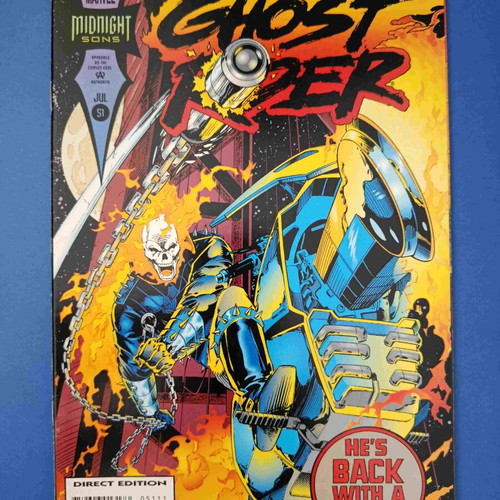 Ghost Rider 51 comic book used, English