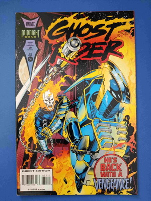 Ghost Rider 51 comic book used, English
