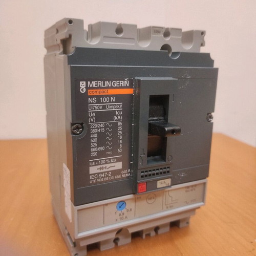 Merlin Gerin NS 100N power circuit breaker new