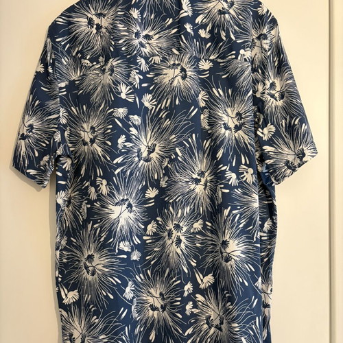 Gap short-sleeve shirt like new, blue, size XL