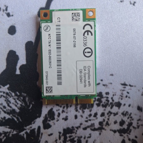 Wifi cards used, unknown working condition