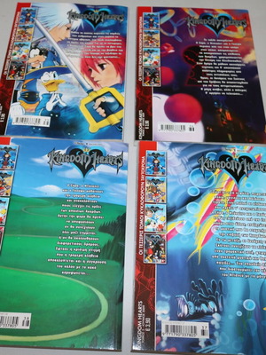Kingdom Hearts manga volumes 1, 2, 3, 4 Disney comic in Greek