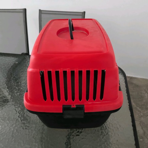 Pet carrier suitcase used