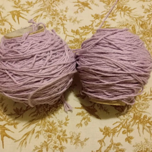 Knitting yarn balls new, pack of 2, 200m