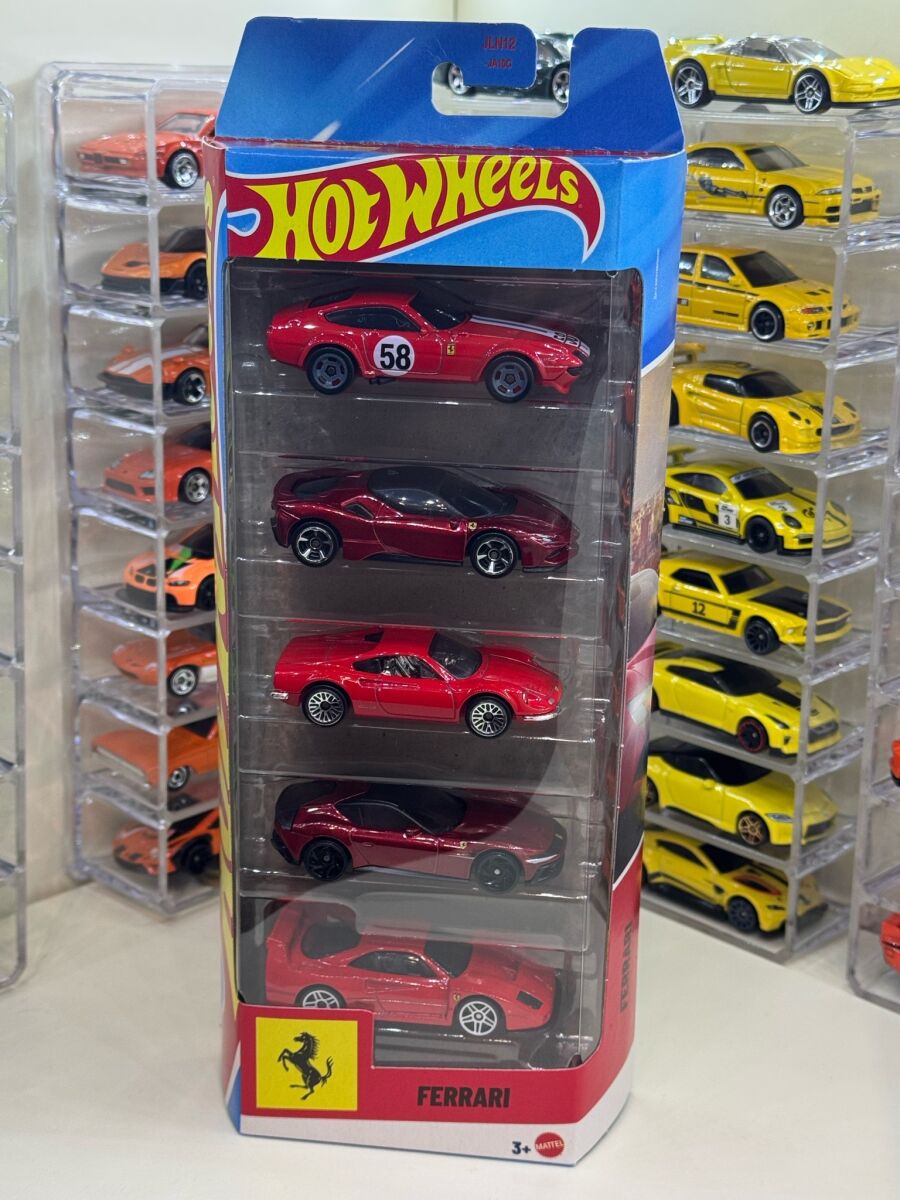 Hot Wheels Ferrari 5-Pack gift set new,… - € 17,99 - Vendora.cy