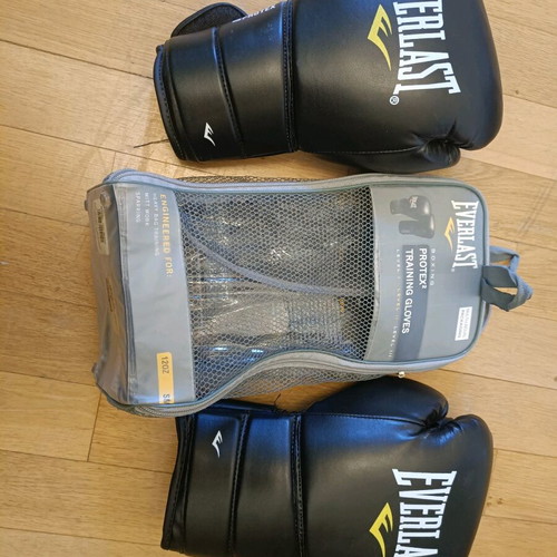 Everlast boxing gloves used, in very good condition