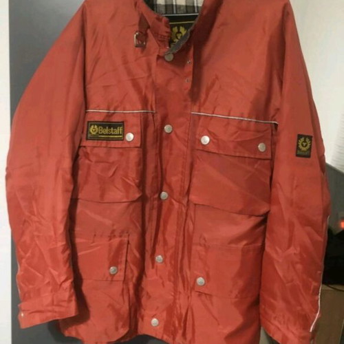 Belstaff jacket dark orange like new, size M