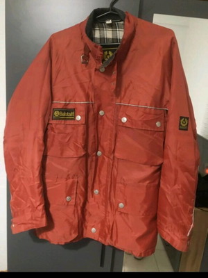 Belstaff jacket dark orange like new, size M
