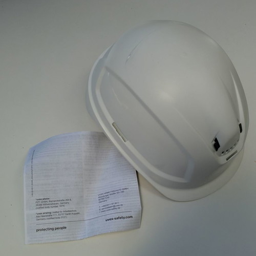 Uvex Safety safety helmet new, white, made in Germany