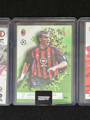 Topps Total Football card collection like new with Hartman RC, Shevchenko, Doak RC