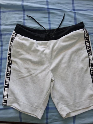 Shorts new, authentic, black and white, size M