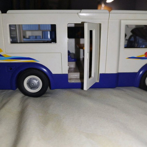Playmobil camper used with all contents