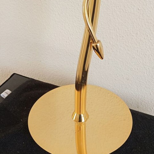 Table lamp portatif with gold plating like new