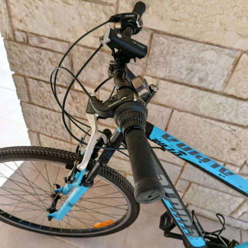 Alpina trekking bicycle 28 inch with 6 speeds used, blue