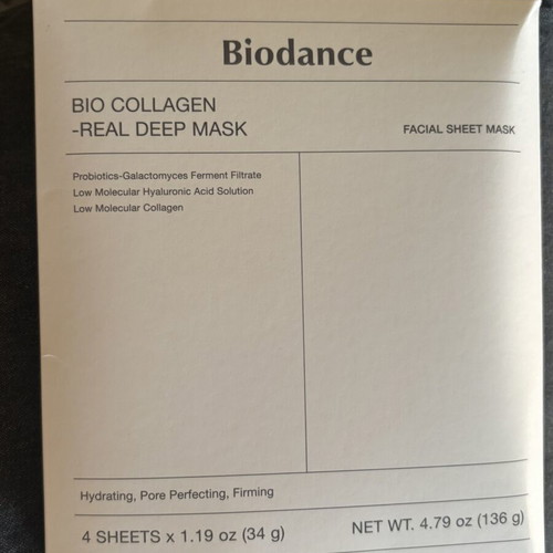 Biodance Bio Collagen Real Deep Facial Mask new for hydration and firming