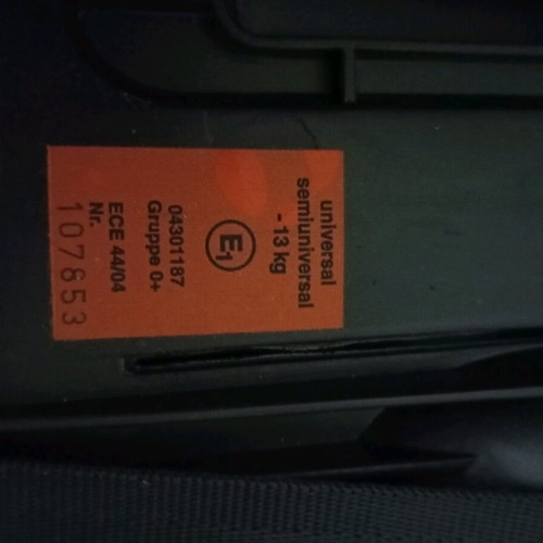 Car seat up to 13kg like new